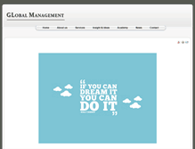 Tablet Screenshot of globalmanagement.be